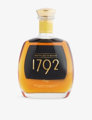 1792 bottled in bond bourbon whisky 750ml, imported from the UK