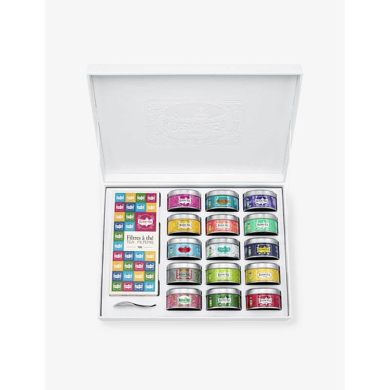 Kusmi Tea Organic Collection loose-leaf tea gift box - British product