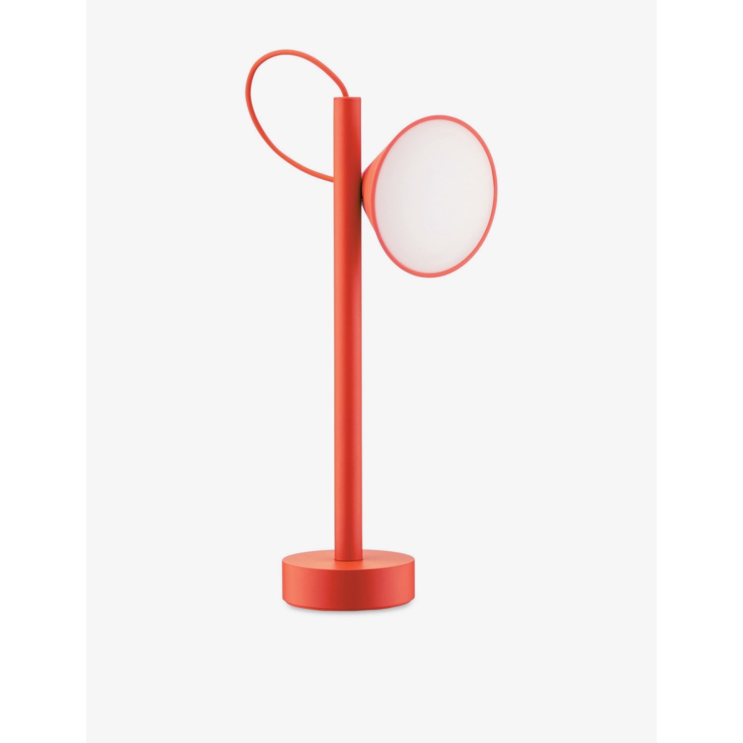 Alessi Tsumiki portable metal table lamp with LED light - British product