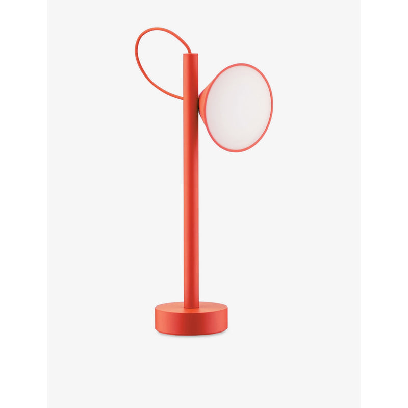 Alessi Tsumiki portable metal table lamp with LED light - British product