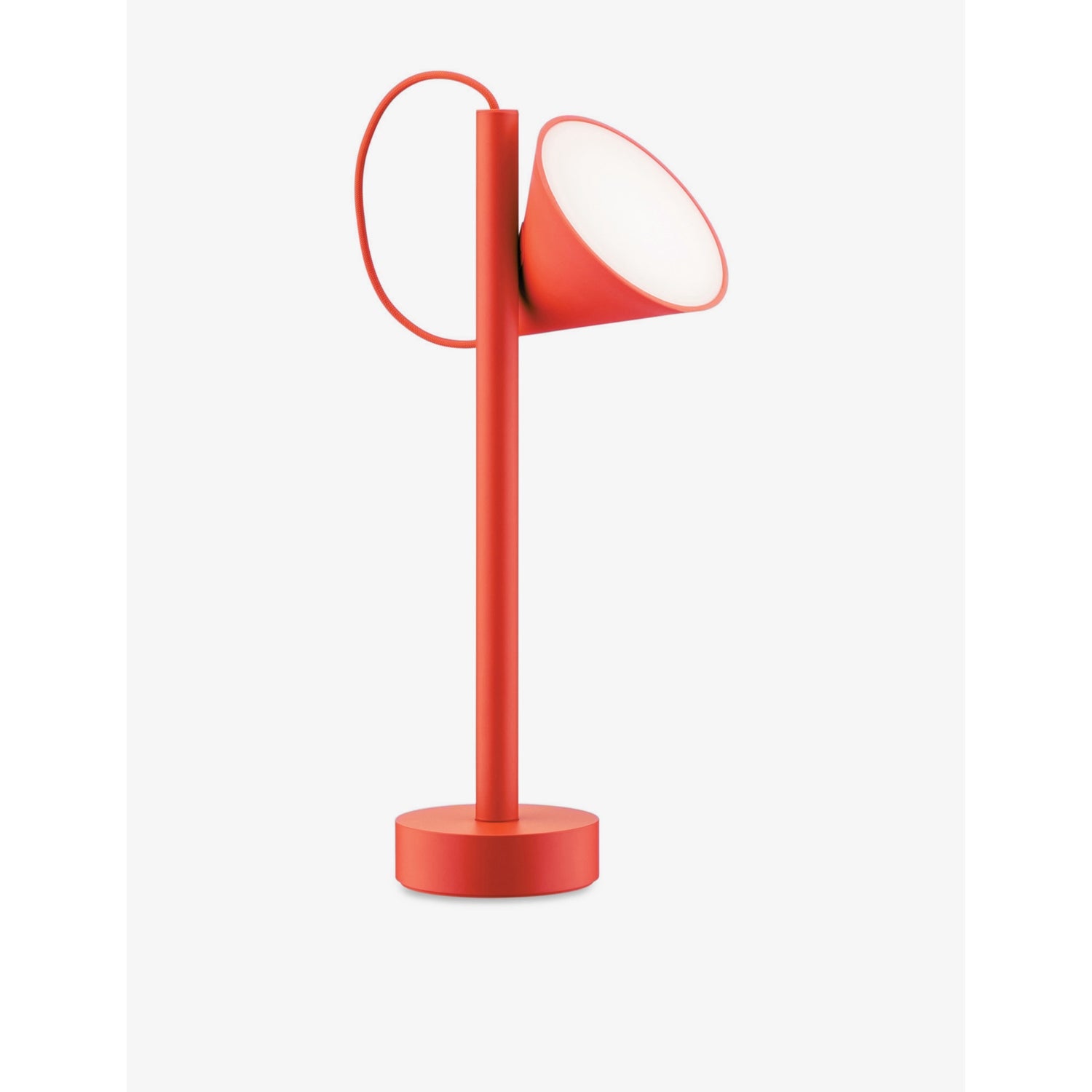 Alessi Tsumiki portable metal table lamp with LED light - British product