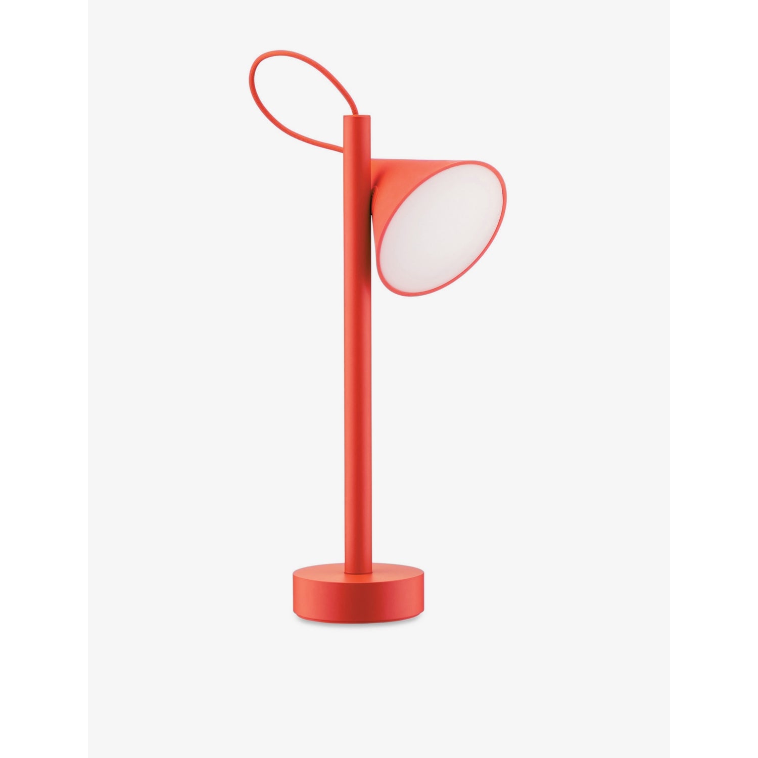 Alessi Tsumiki portable metal table lamp with LED light - British product