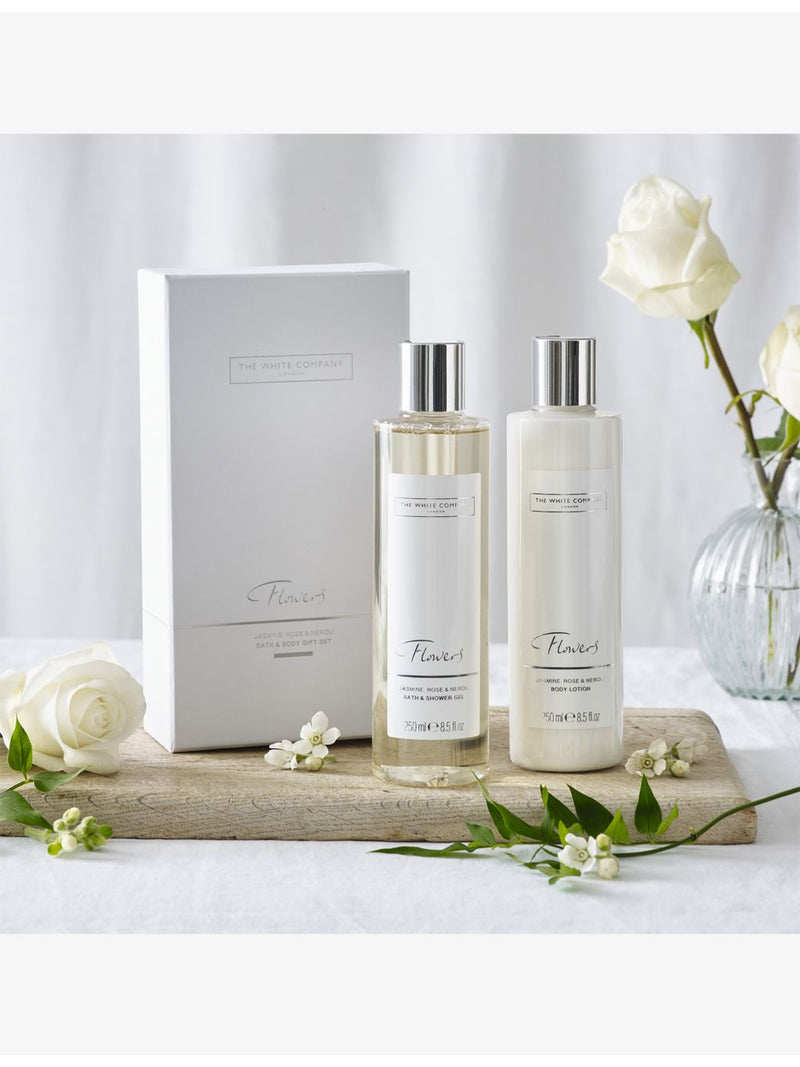 The White Company Flowers bath and body gift set (British brand)