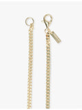 Common Lines mini Cuban gold plated silver chain necklace, UK version