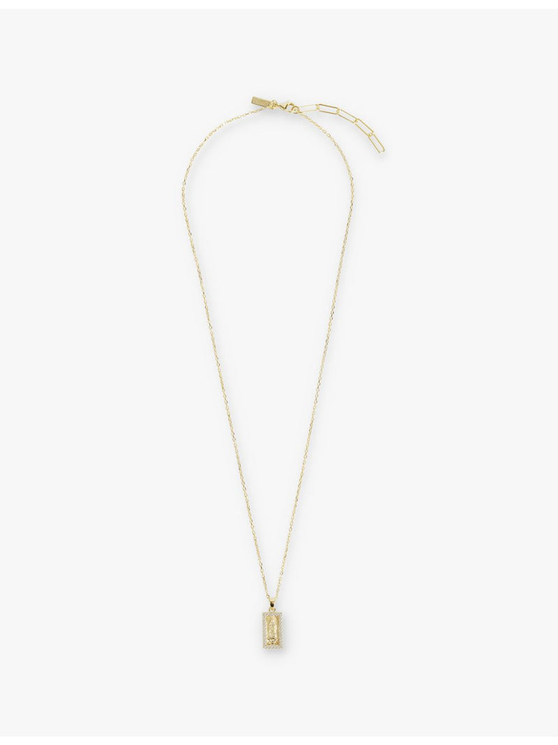 Common Lines Guadalupe Tag necklace, imported from the UK