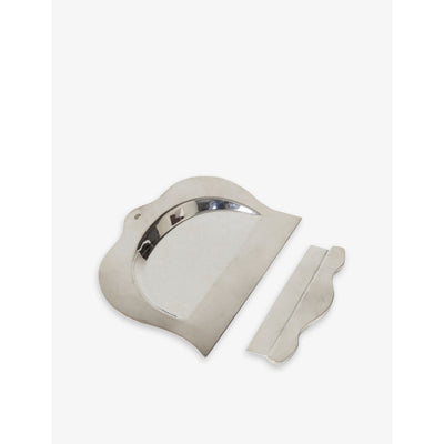 selfridges Gohar World Scalloped-Edge Sterling-Silver Plated Copper Crumb Catcher- Buy online at McGrocer