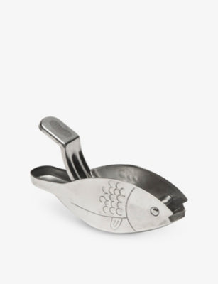 Gohar World Engraved Stainless Steel Lemon Squeezer 11.4cm