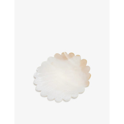 selfridges Gohar World Scalloped Mother-of-Pearl Dish, 15cm- Buy online at McGrocer