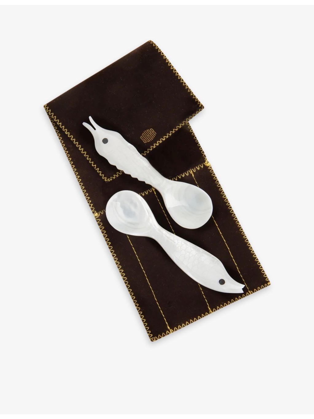 Gohar World Sea Creatures mother-of-pearl spoon set, imported from the UK