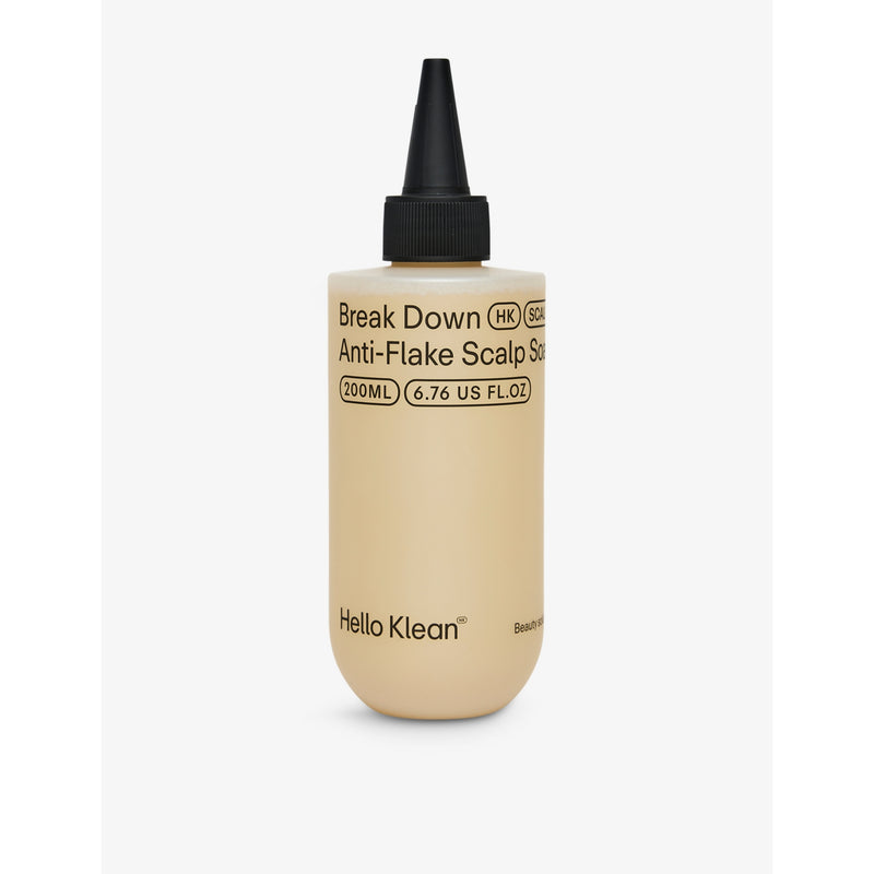 Hello Klean Break Down anti-flake scalp soak 200ml (British brand)