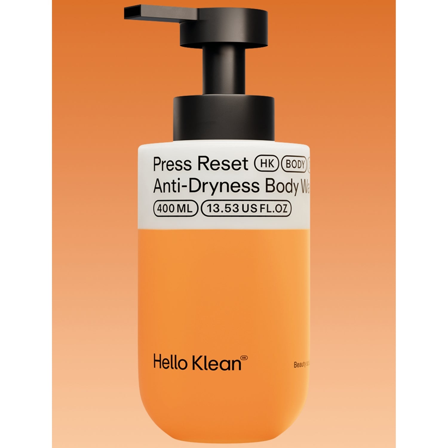 Hello Klean Press Reset anti-dryness body wash 400ml - British product