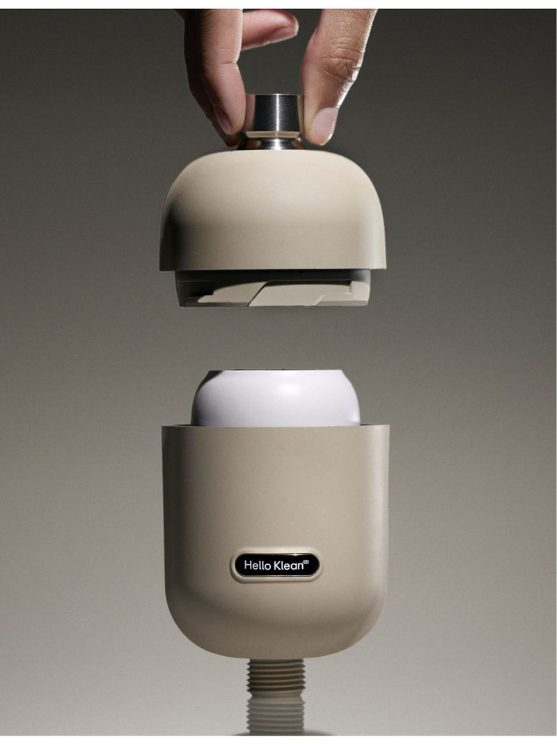 Hello Klean shower filter 2.0 with refillable capsule, UK version