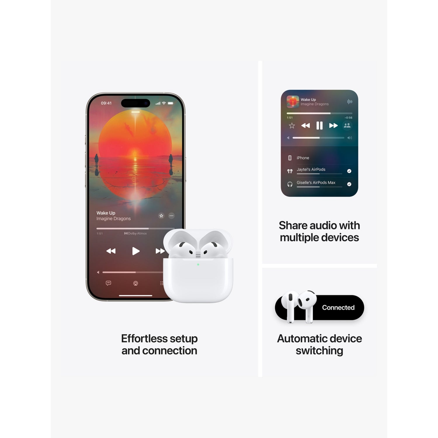 Apple AirPods 4th Gen wireless earphones - British product