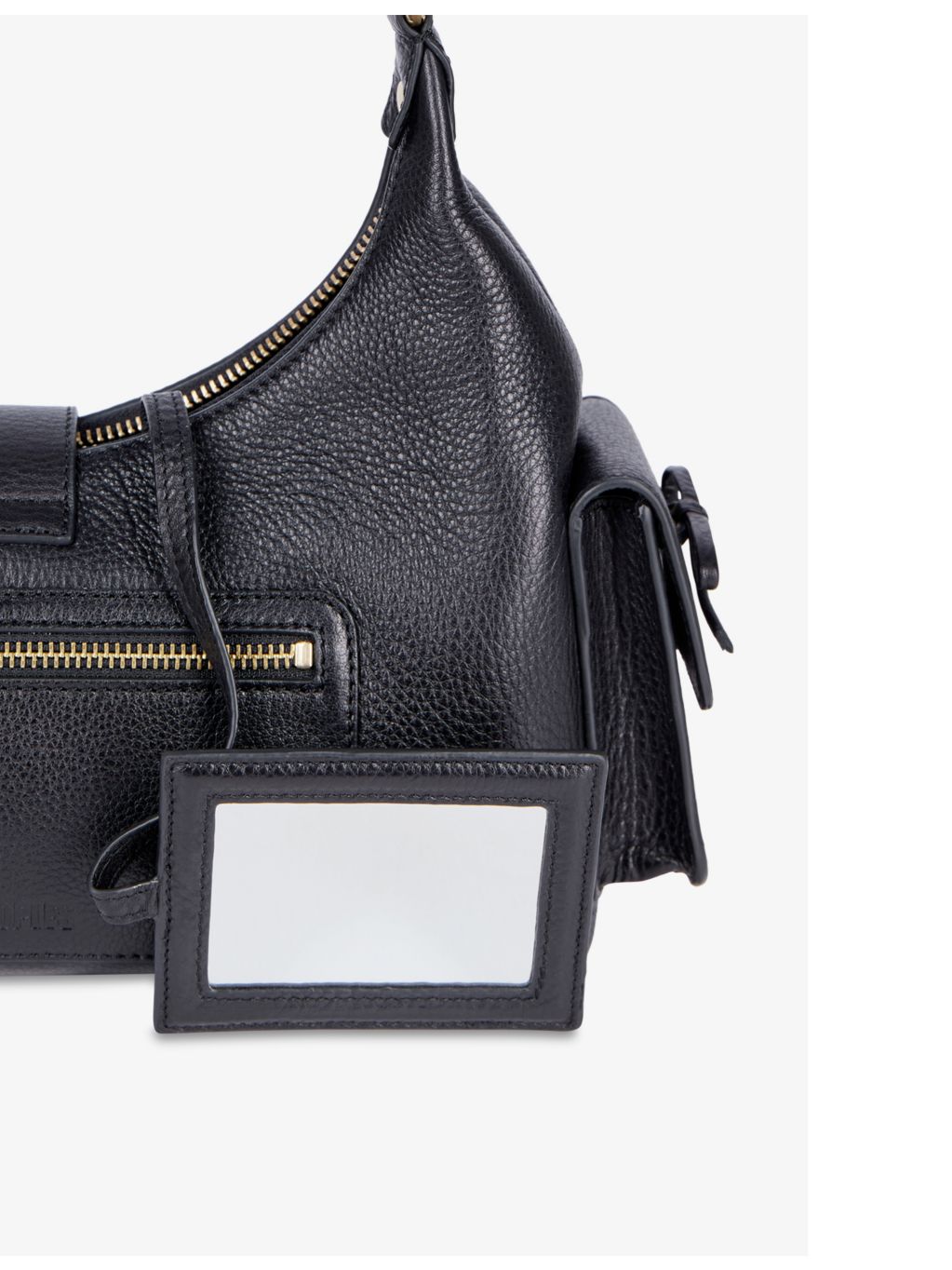 The Kooples Amelia multi-pocket leather shoulder bag, UK version
