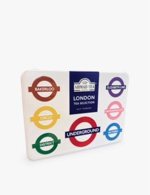 Ahmad Tea London Underground tea selection tin 120g, UK version
