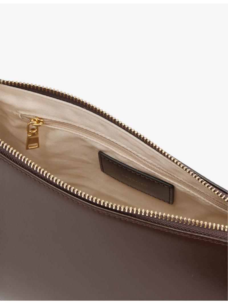 Hobo suede leather shoulder bag with adjustable strap (British brand)