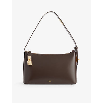 selfridges Verafied Hobo Suede Leather Shoulder Bag- Buy online at McGrocer