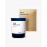 Maison Crivelli Oud Maracuja scented candle 190g, imported from the UK