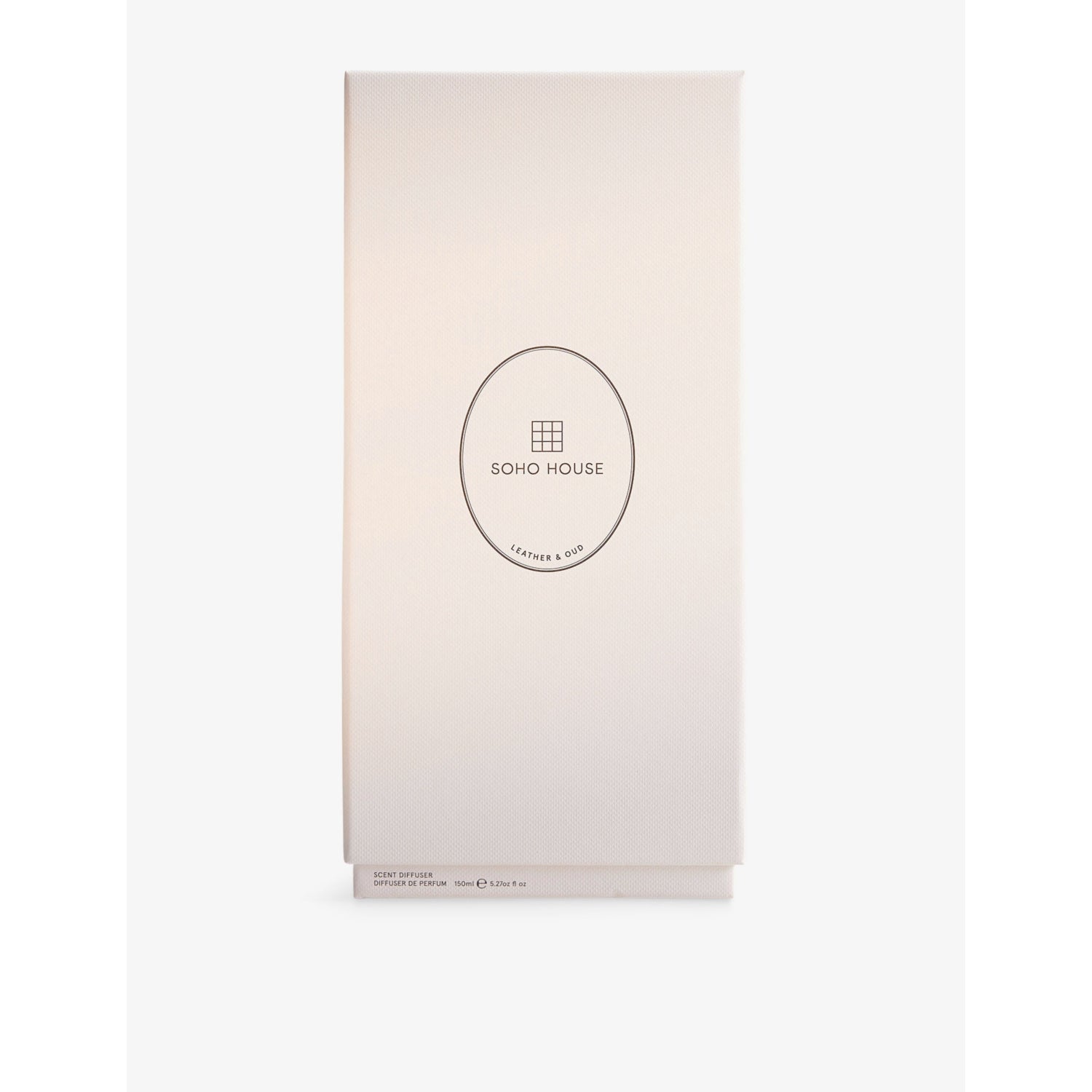 Soho Home Leather and Oud marble reed diffuser 150ml, UK version
