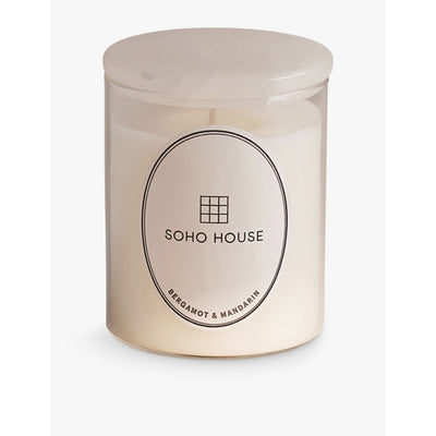 selfridges Soho Home Bergamot and Mandarin Zest Scented Candle 250g- Buy online at McGrocer