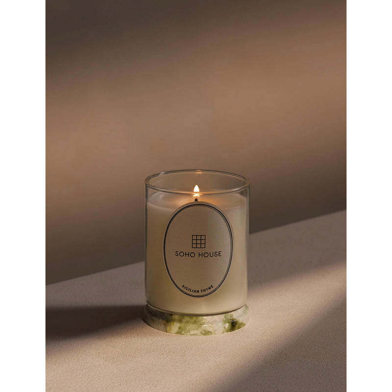 Soho Home scented candle Sicilian Thyme 250g - British product