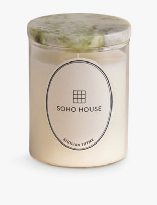 Soho Home scented candle Sicilian Thyme 250g - British product