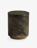 Soho Home Leather and Oud marble scented candle 250g, imported from the UK