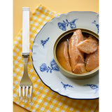 Sea Sisters oak-smoked rainbow trout tinned fish 110g (British brand)