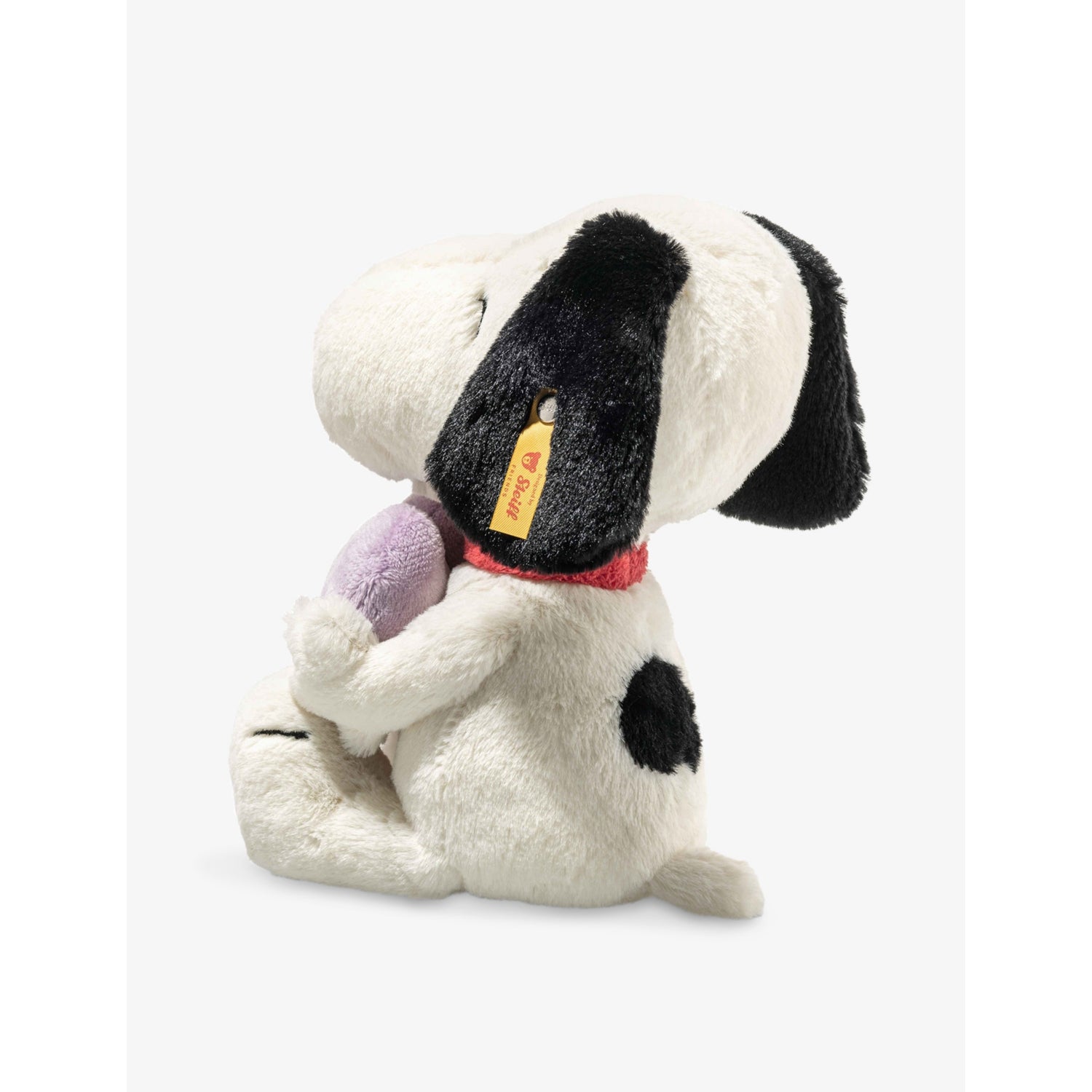 Steiff Snoopy Heartbreakers Club soft toy 22cm, UK version