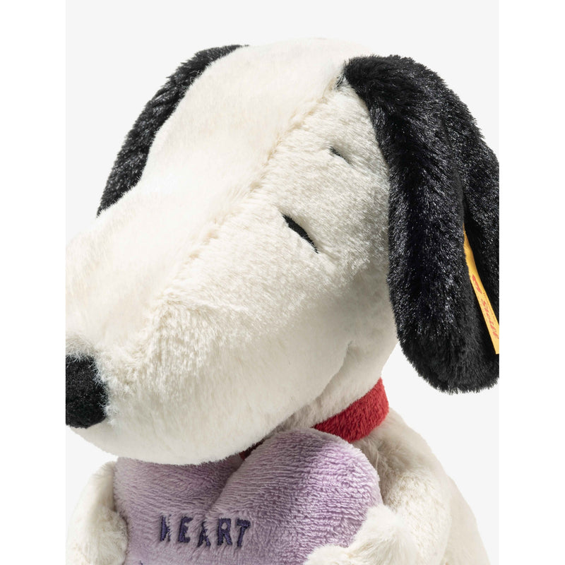 Steiff Snoopy Heartbreakers Club soft toy 22cm, UK version