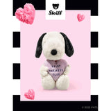Steiff Snoopy Heartbreakers Club soft toy 22cm, UK version