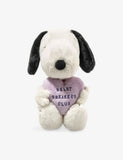 Steiff Snoopy Heartbreakers Club soft toy 22cm, UK version