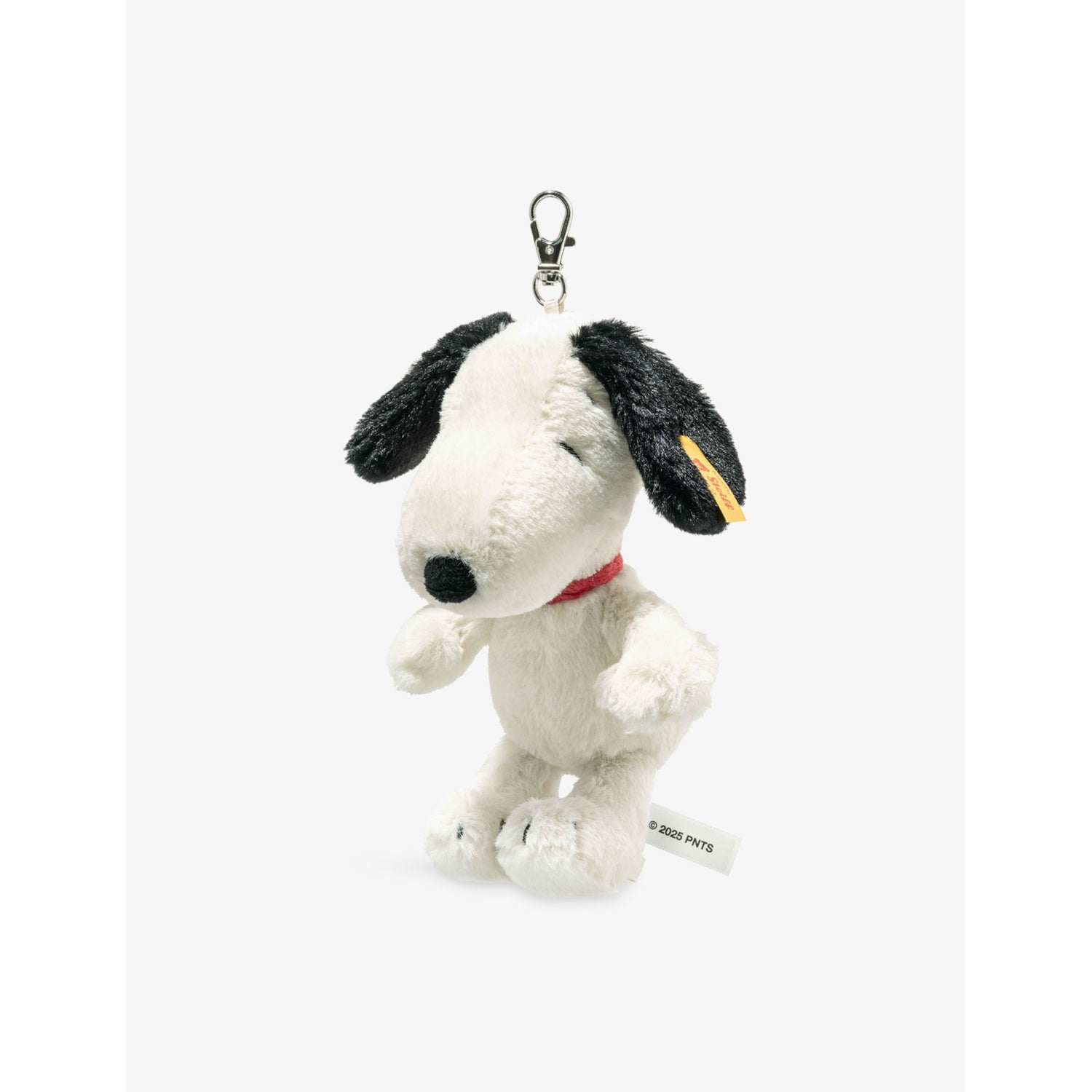Steiff Snoopy soft toy keyring 15cm (British brand)