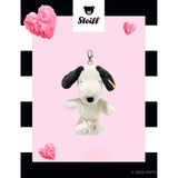 Steiff Snoopy soft toy keyring 15cm (British brand)