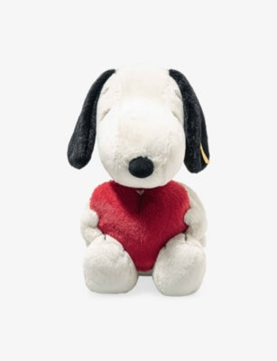 Steiff Snoopy Love soft toy 30cm, imported from the UK