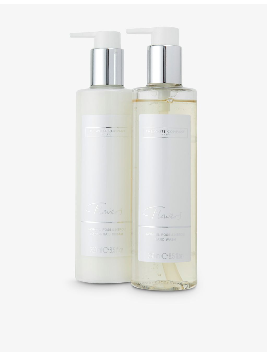 The White Company Flowers hand and nail gift set 250ml - British product