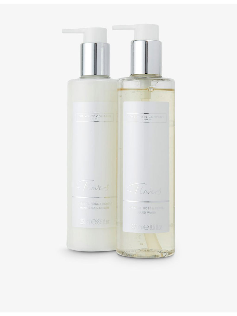 The White Company Flowers hand and nail gift set 250ml - British product