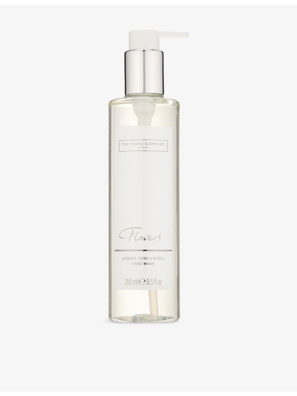 The White Company Flowers hand wash 250ml, imported from the UK