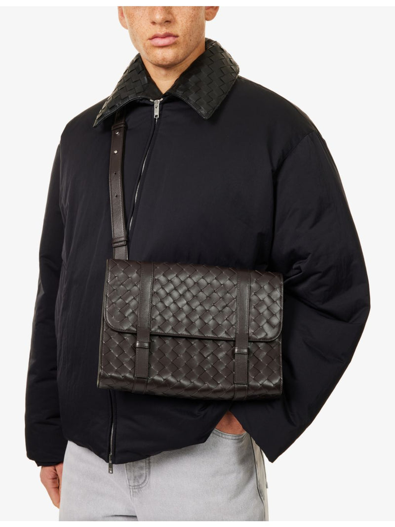 Bottega Veneta flap leather cross-body bag - British product
