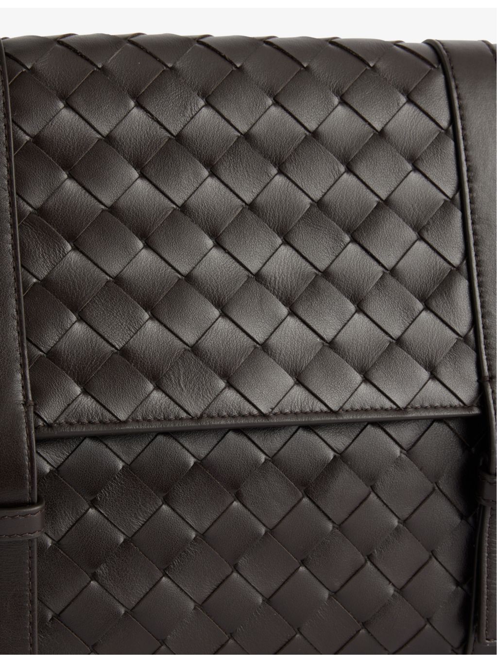 Bottega Veneta flap leather cross-body bag - British product