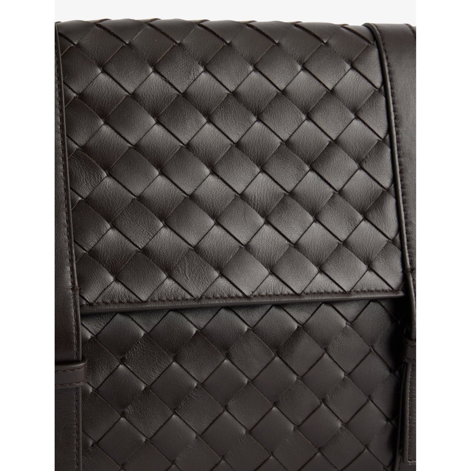 Bottega Veneta flap leather cross-body bag - British product
