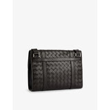 Bottega Veneta flap leather cross-body bag - British product