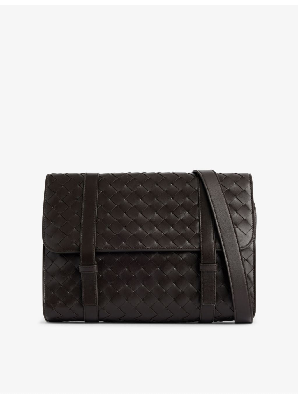 Bottega Veneta flap leather cross-body bag - British product