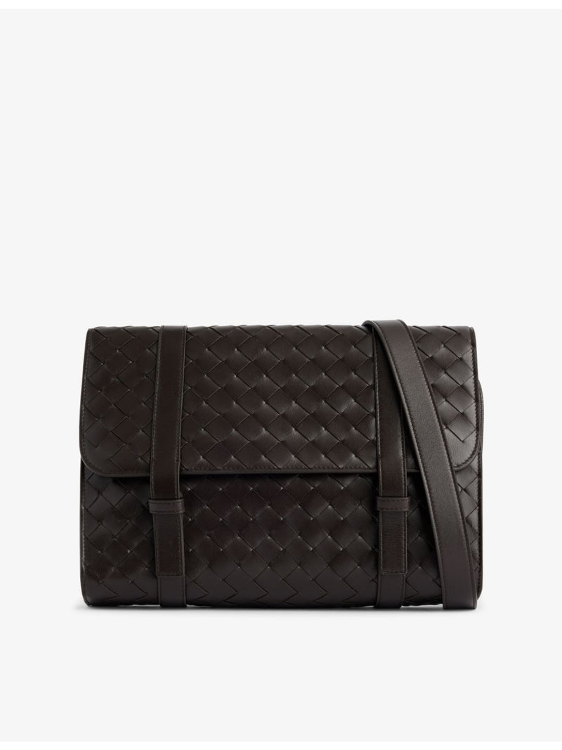 Bottega Veneta flap leather cross-body bag - British product