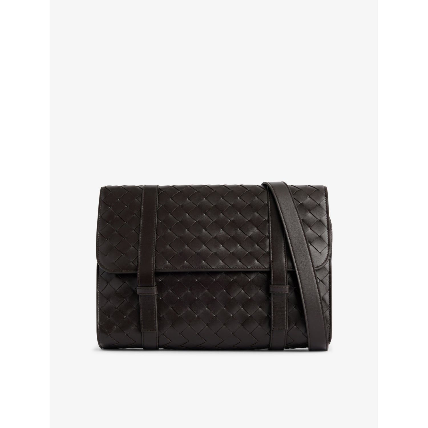 Bottega Veneta flap leather cross-body bag - British product