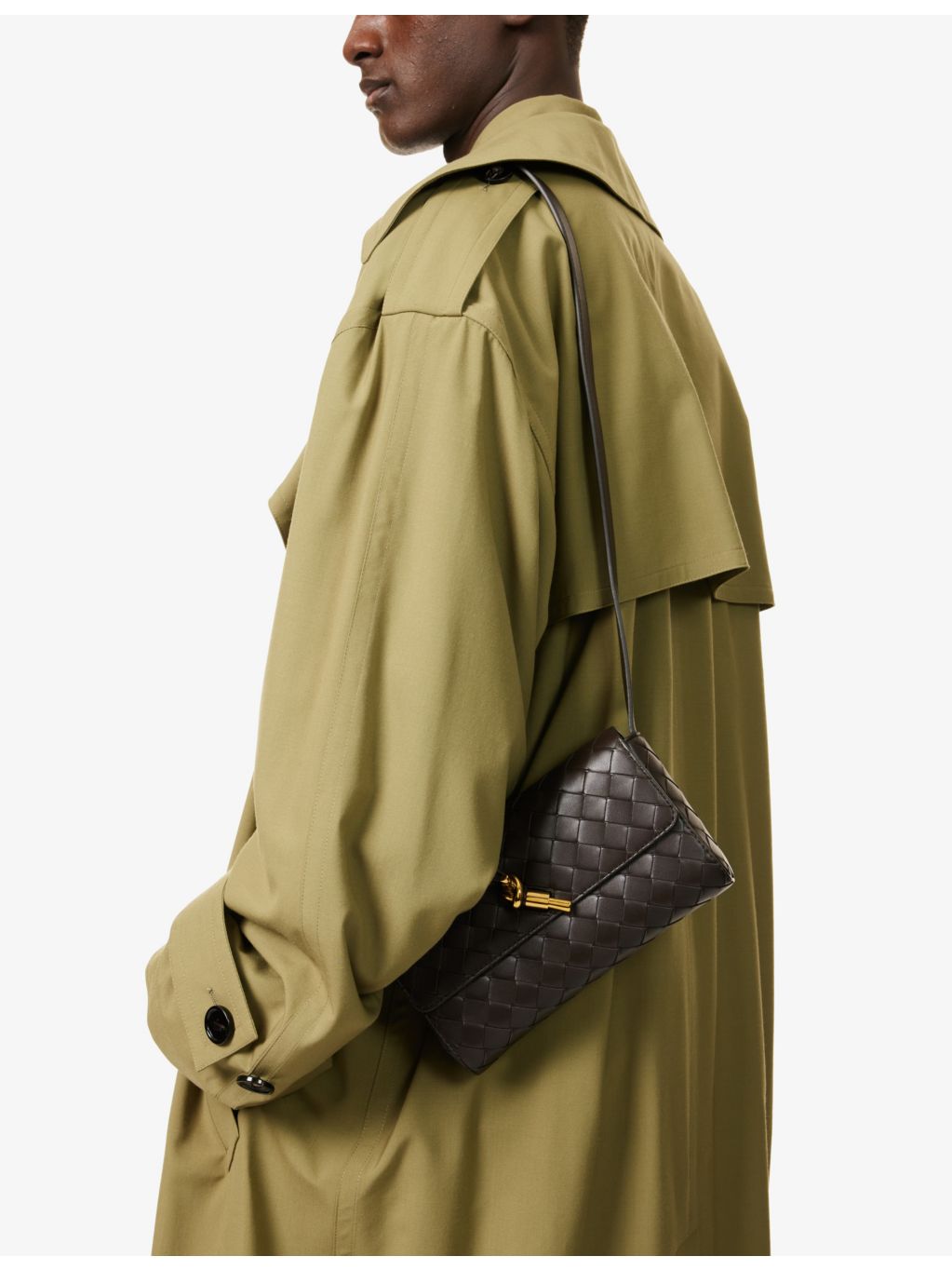 Bottega Veneta Andiamo leather cross-body bag, UK version