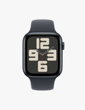 Apple Watch SE 44mm midnight aluminium sports band, imported from the UK