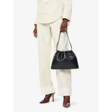 Bottega Veneta leather shoulder bag with intrecciato weave, UK version