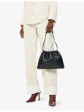 Bottega Veneta leather shoulder bag with intrecciato weave, UK version
