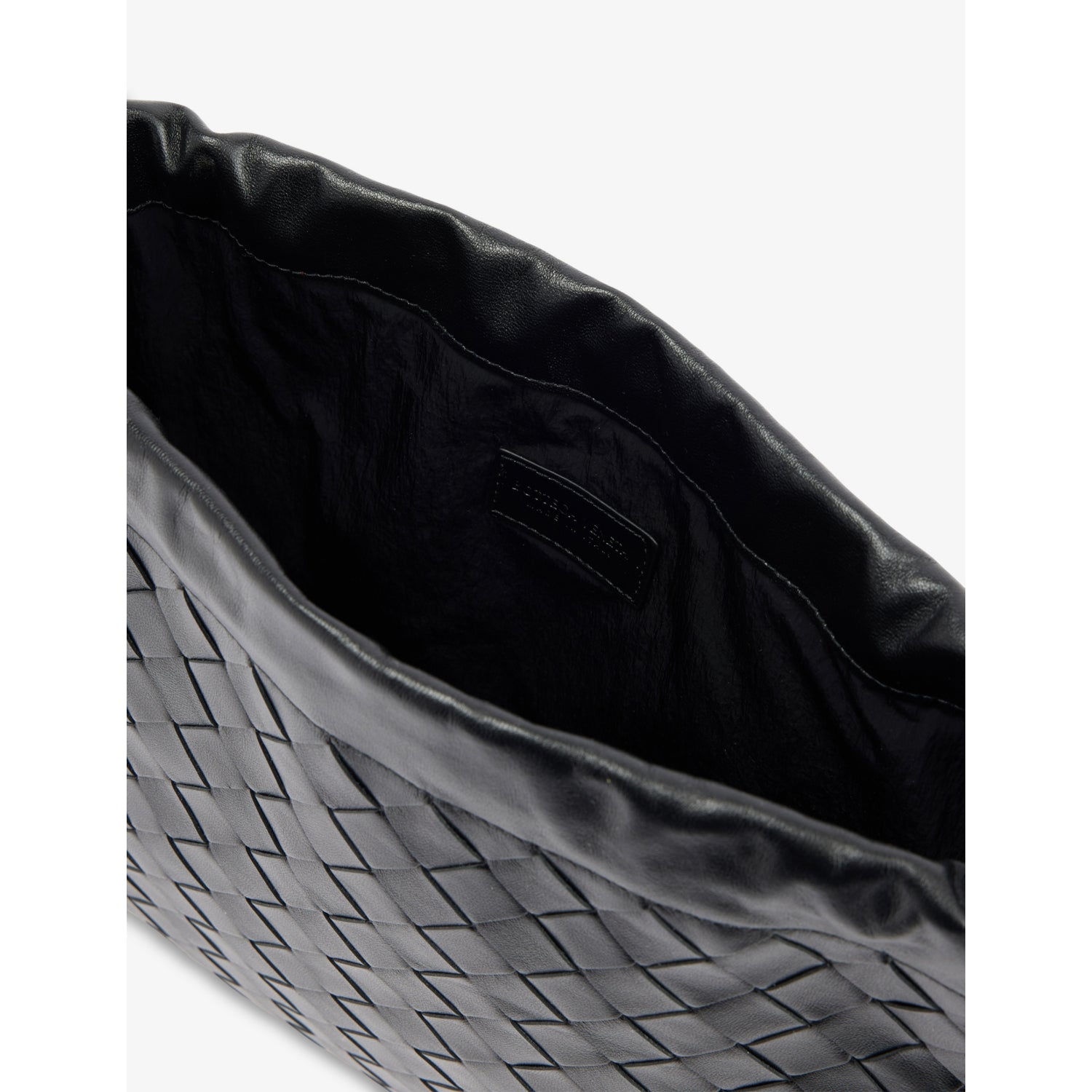 Bottega Veneta leather shoulder bag with intrecciato weave, UK version
